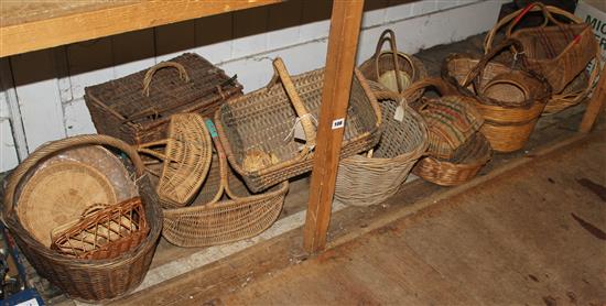 Large qty of baskets etc